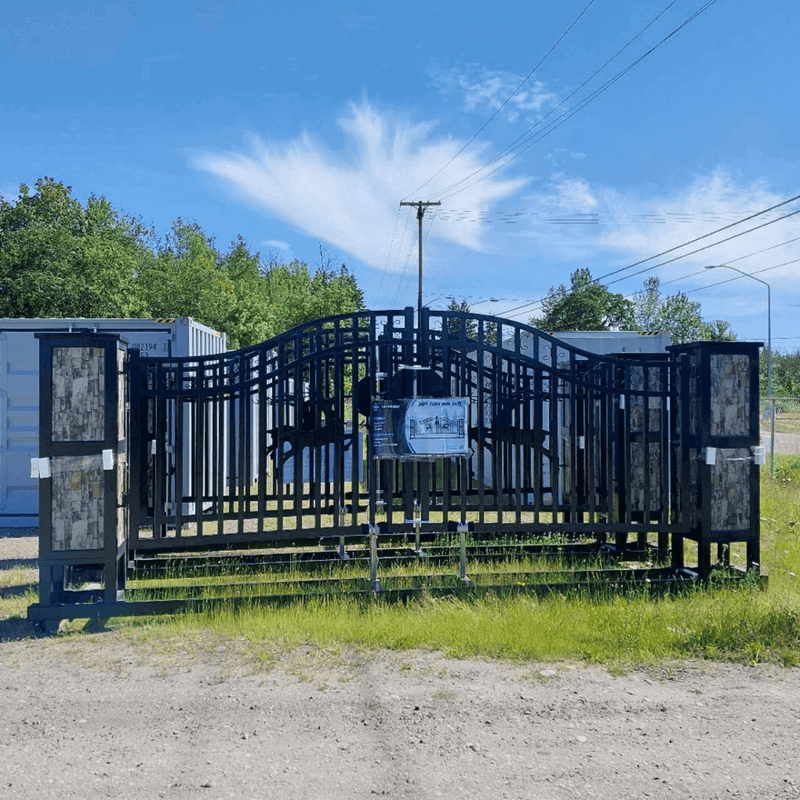 20ft IronGate Single Arch-deer