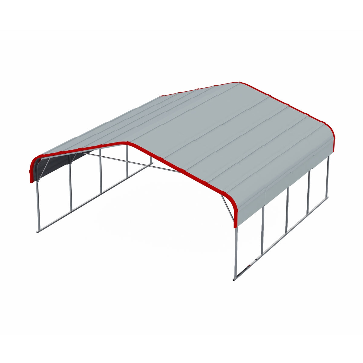20x20 ft Metal Garage Carport