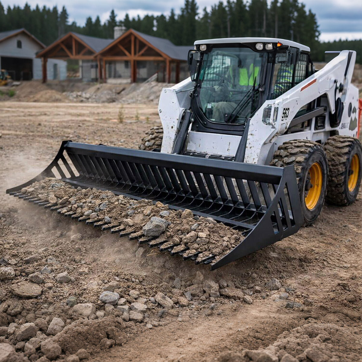 [BARGAIN] Greatbear Universal Skid Steer Rock Bucket