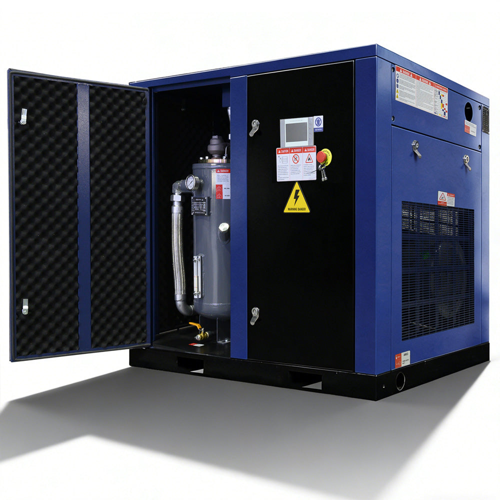 219CFM Rotary Screw Air Compressor – 50HP, 125 PSI, 460V 3-Phase