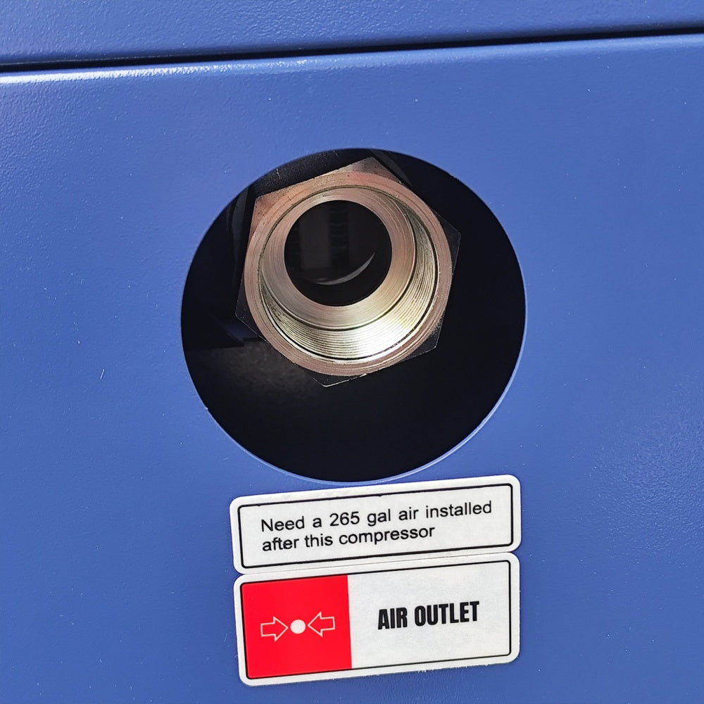 219CFM 50HP Rotary Screw Air Compressor – 125 PSI, 460V 3-Phase