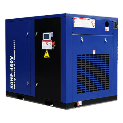 220CFM 50HP Rotary Screw Air Compressor – 125 PSI, 460V 3-Phase
