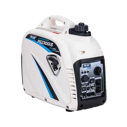 2,300W Portable Gasoline Inverter Generator, 1,800W Rated, CARB