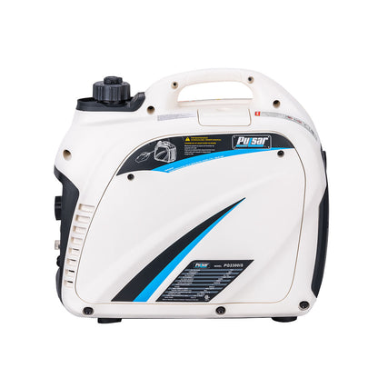2,300W Portable Gasoline Inverter Generator, 1,800W Rated, CARB