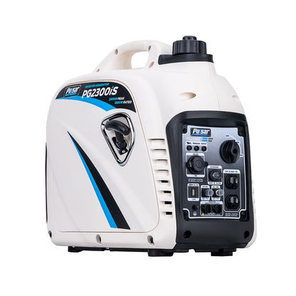 2,300W Portable Gasoline Inverter Generator, 1,800W Rated, CARB