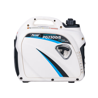 2,300W Portable Gasoline Inverter Generator, 1,800W Rated, CARB