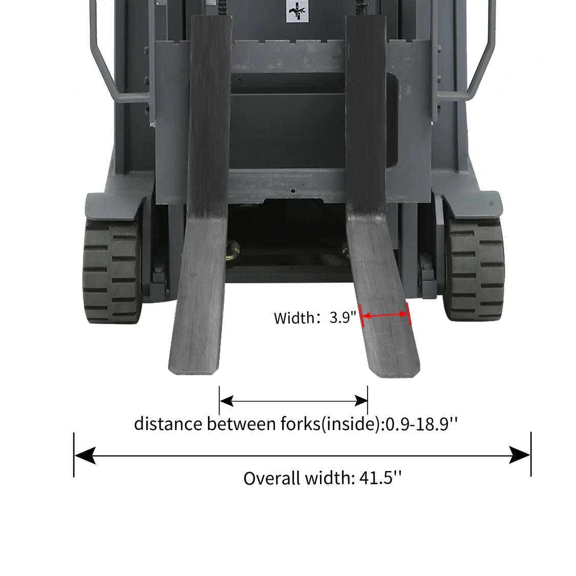 3-Wheel Electric Forklift | Li-ion Battery | 3300 lbs. Capacity | 189" Lift Height | TX Self-Pickup