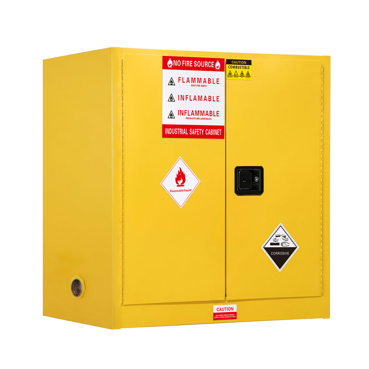 30 Gal Flammable Safety Cabinet, 43"Wx18"Dx44"H