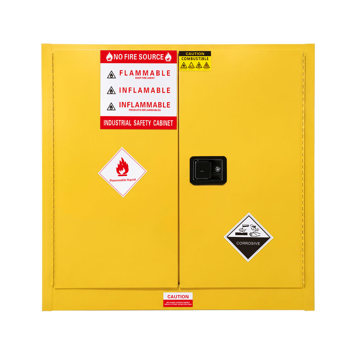 30 Gal Flammable Safety Cabinet, 43"Wx18"Dx44"H
