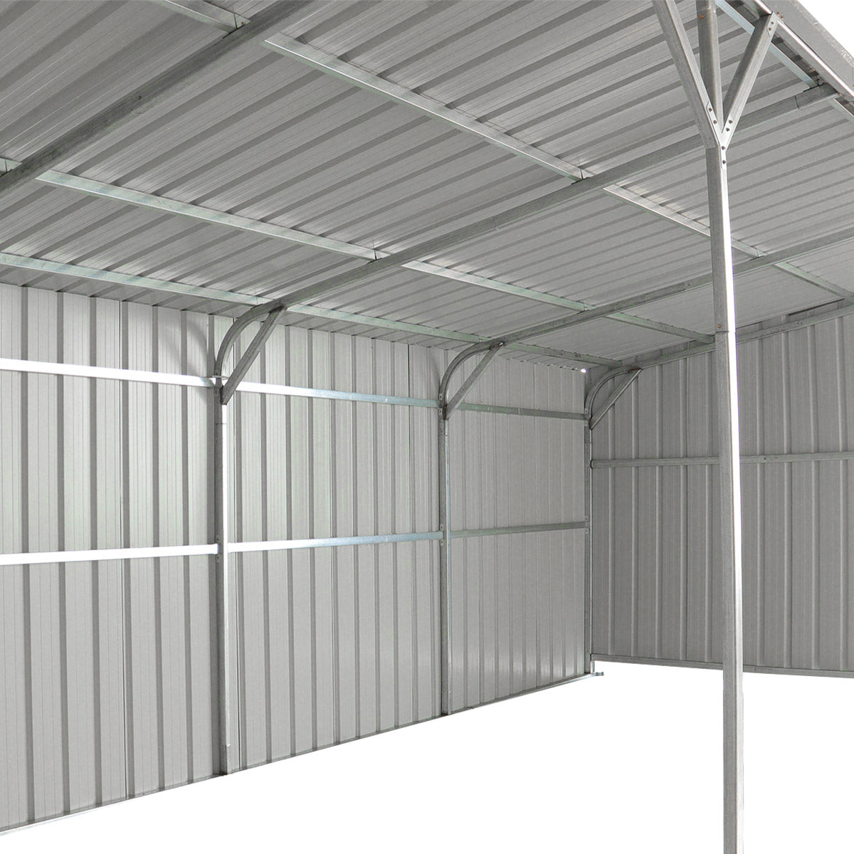 30'x12' Metal Livestock Shelter