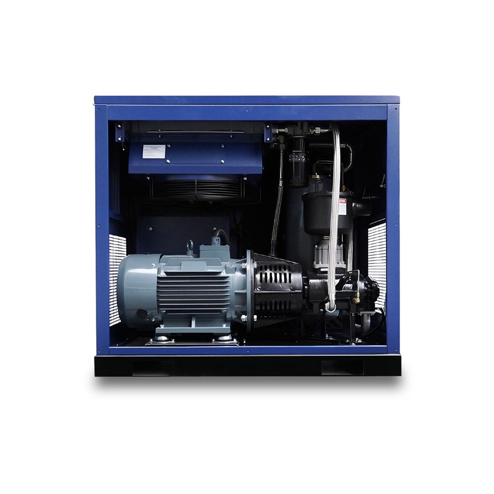 30HP Rotary Screw Air Compressor, 123CFM, 125PSI, 460V 3PHASE 60HZ