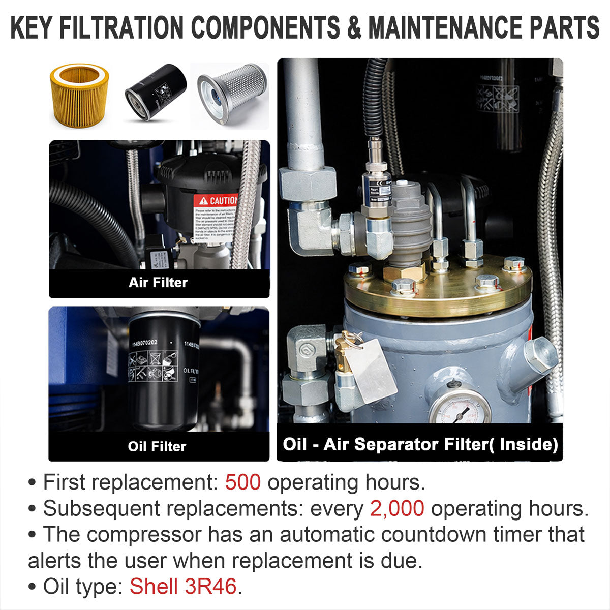 34CFM-10HPRotary-Screw-Air-Compressor-with-Dryer