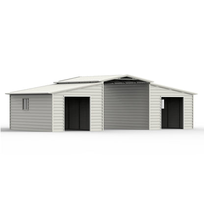 40' x 20' Raised Center Aisle Barn