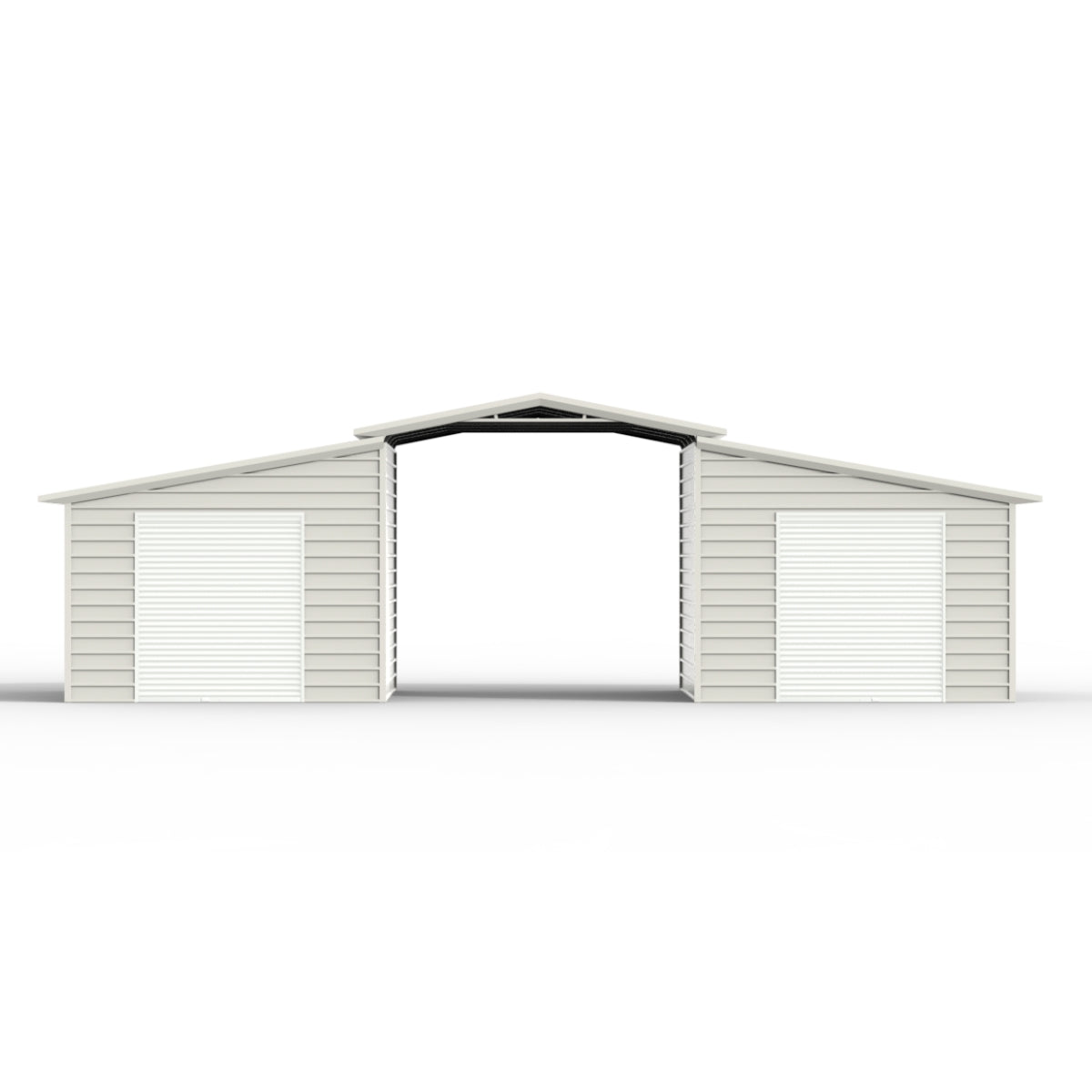 40' x 20' Raised Center Aisle Barn