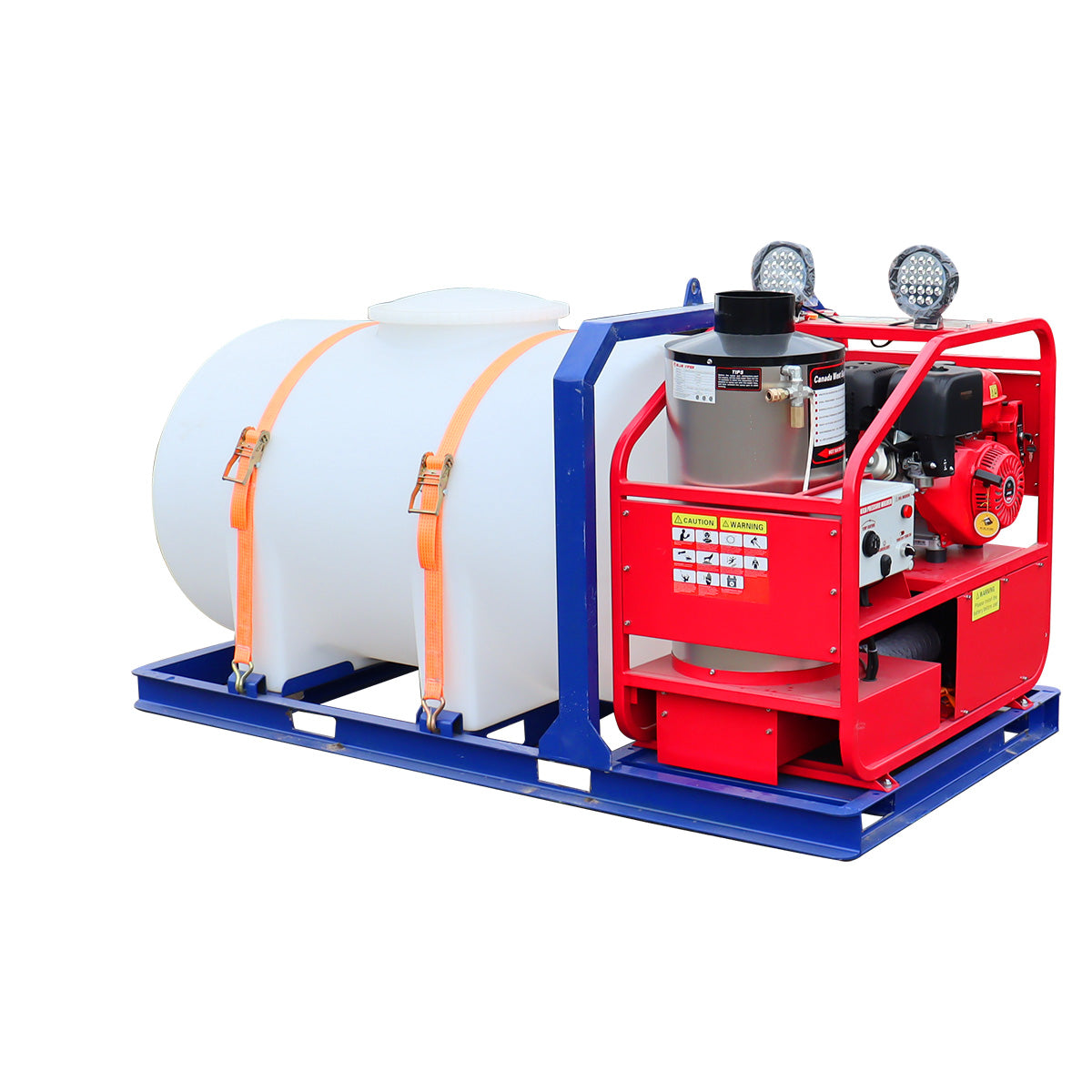 Industrial 4000 PSI Hot Water Pressure Washer Water Tank