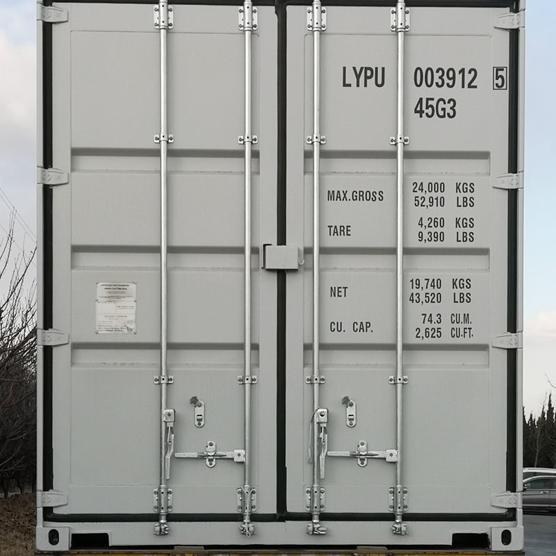 40ft High Cube Two Multi Doors Container with Logo