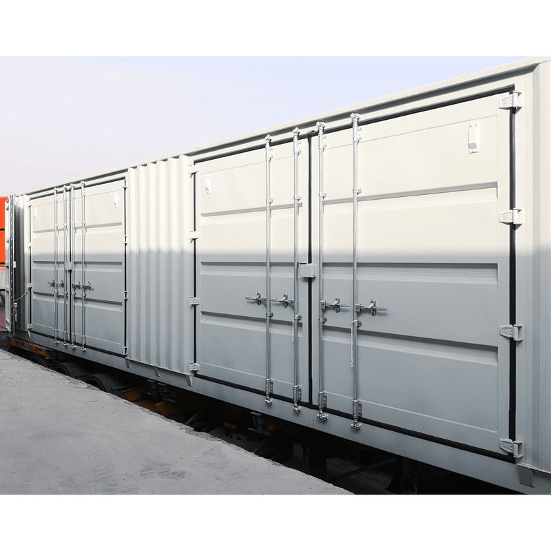 40ft High Cube Two Multi Doors Container with Logo