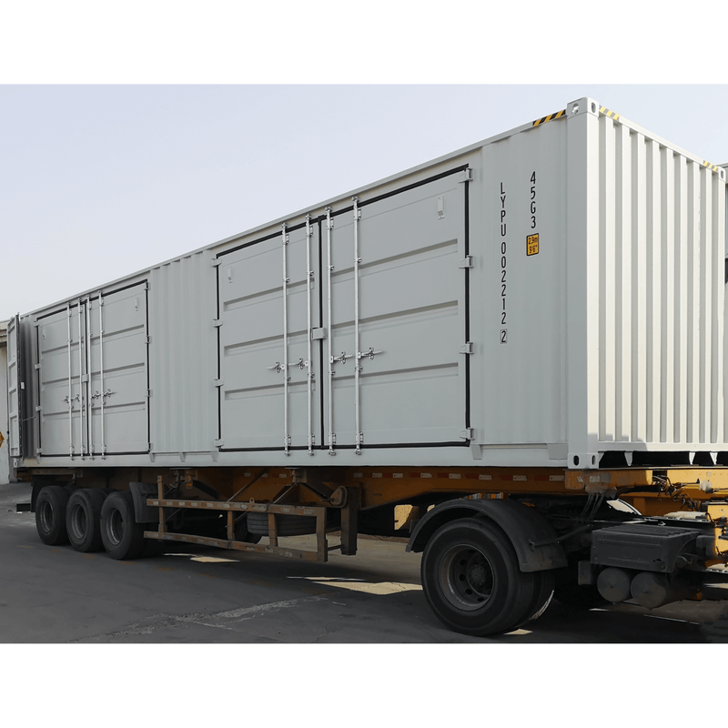 40ft High Cube Two Multi Doors Container with Logo