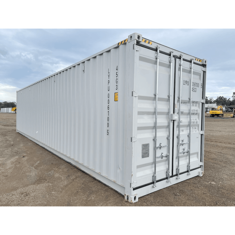 40ft High Cube Two Multi Doors Container with Logo