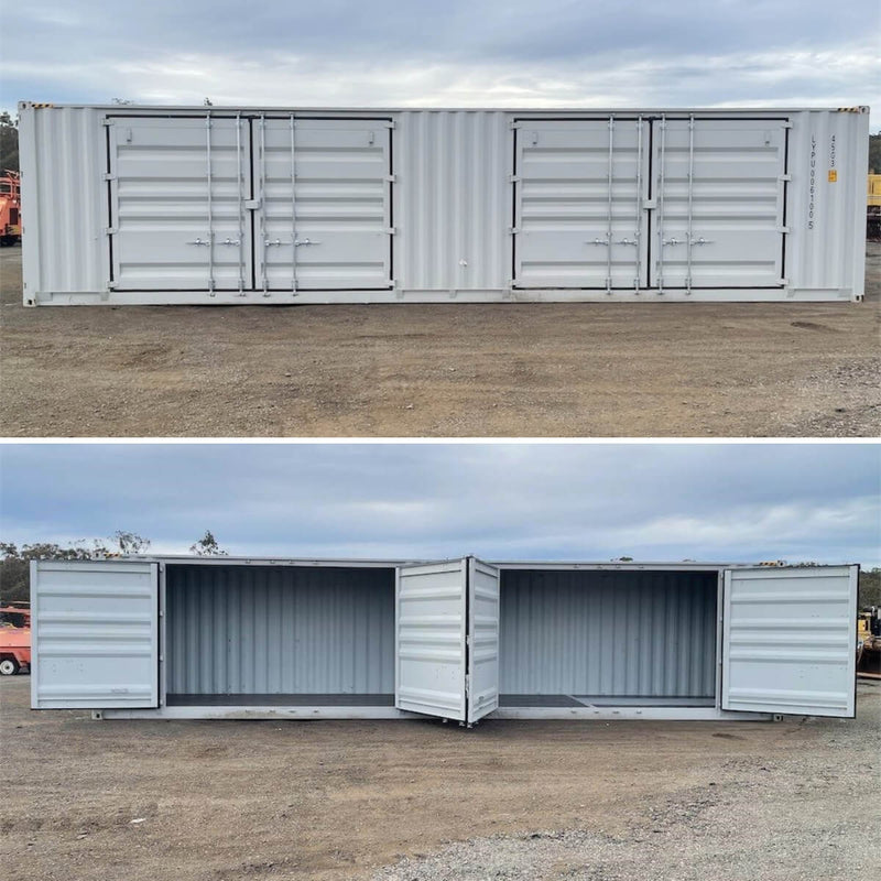 40ft High Cube Container with 2 Side Doors