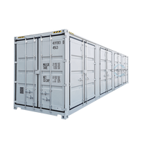 40ft High Cube Container with 4 Side Doors#color_grey