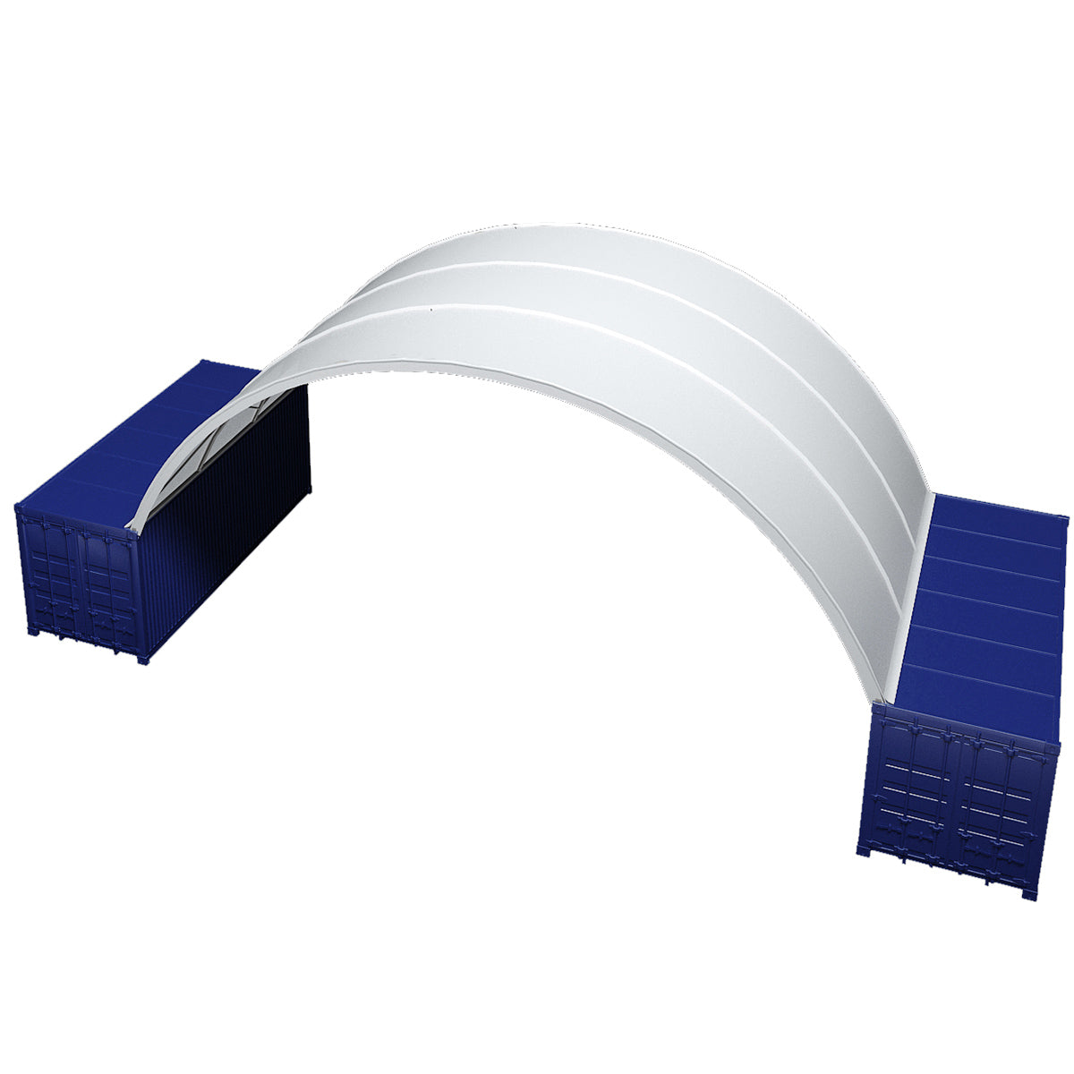 40'x20' Shipping Container Canopy Shelter