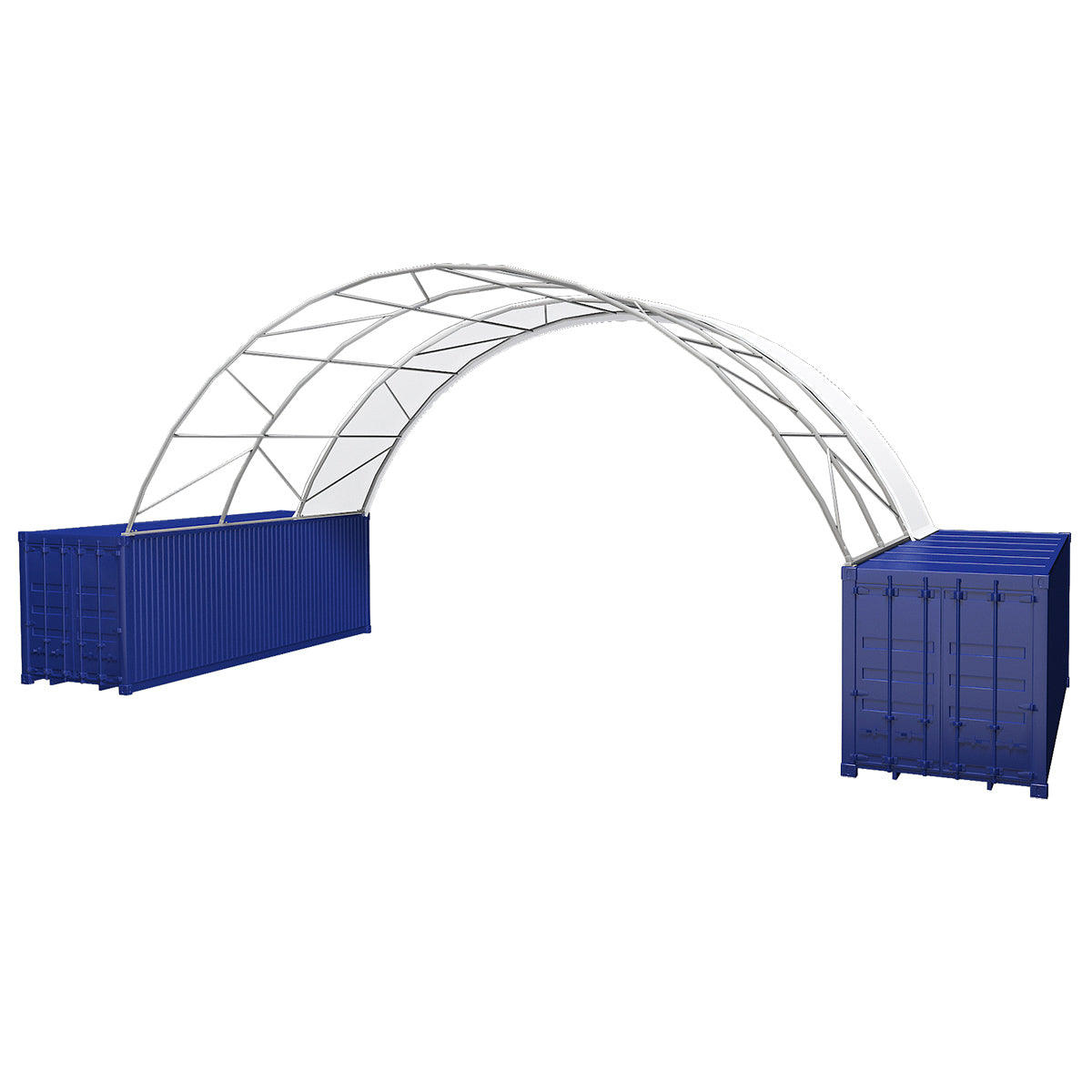 40'x20' Shipping Container Canopy Shelter