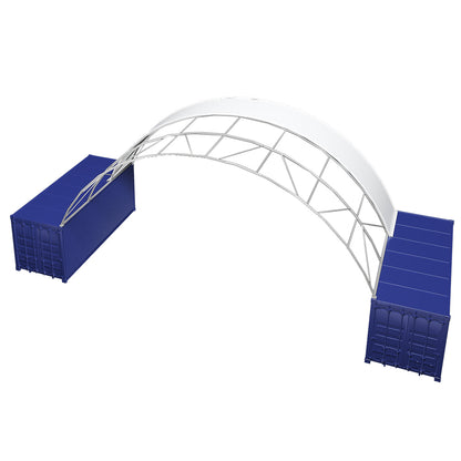 40'x20' Shipping Container Canopy Shelter