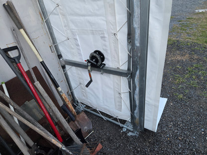 Front Panel with Winch Door for W20' Container Shelter