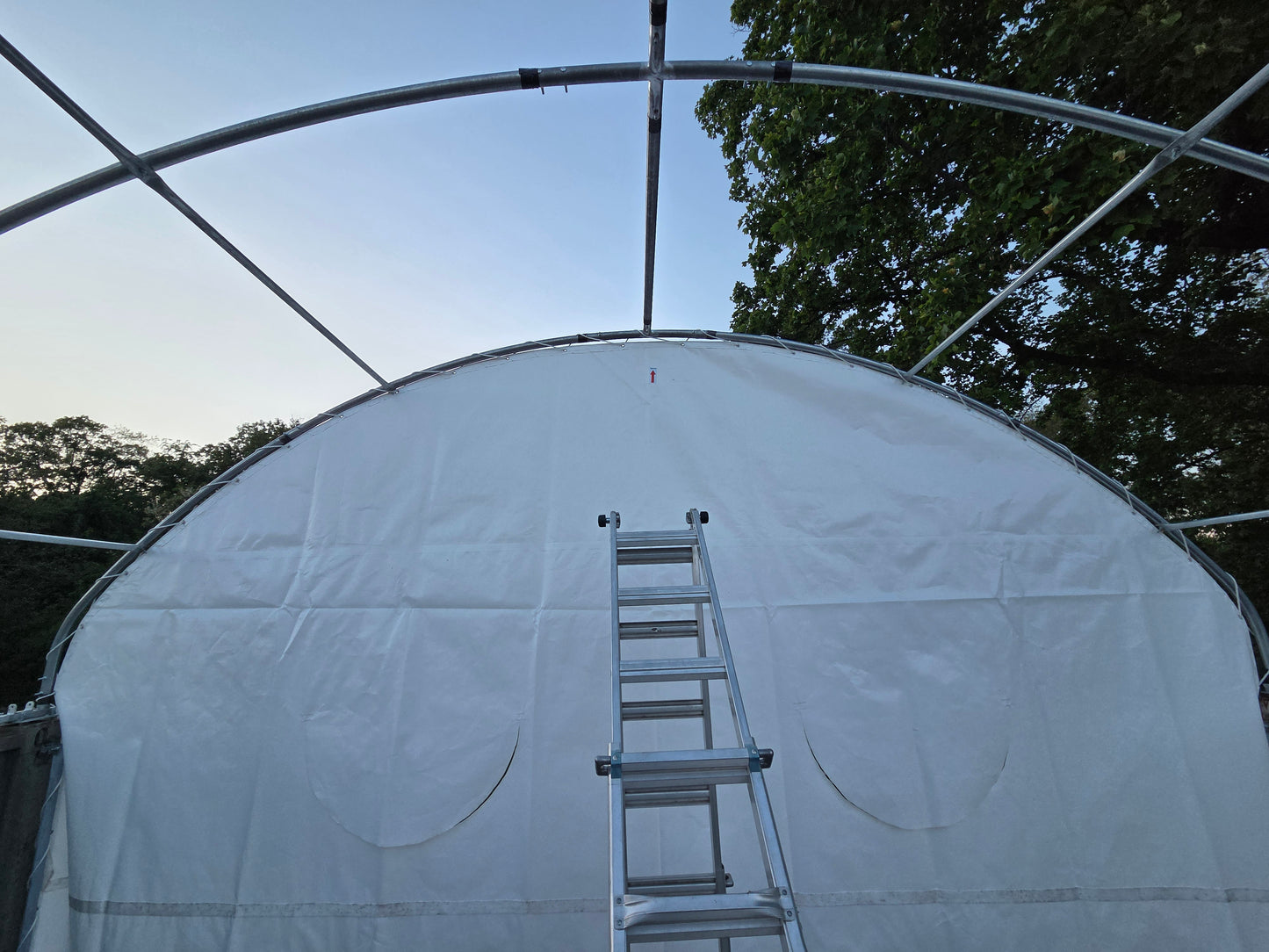Rear Panel for W20' Container Shelter
