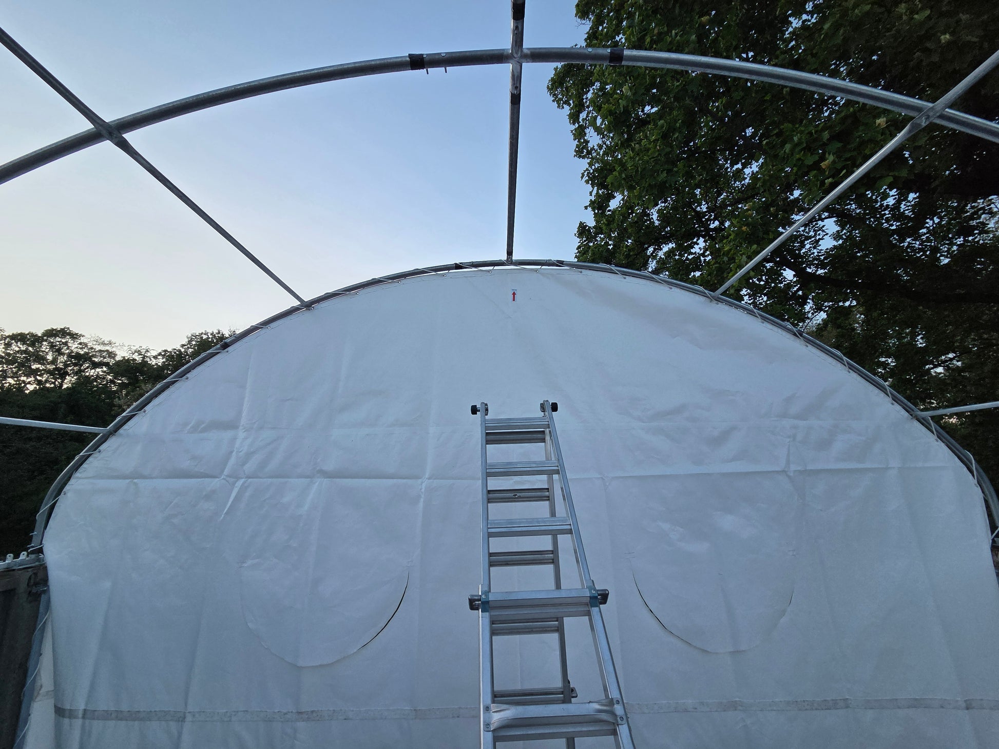 Rear Panel for W20' Container Shelter