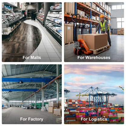 4400lbs Electric Pallet Jack, 45"x27" Fork, 48V 20Ah Removable Battery - Usage