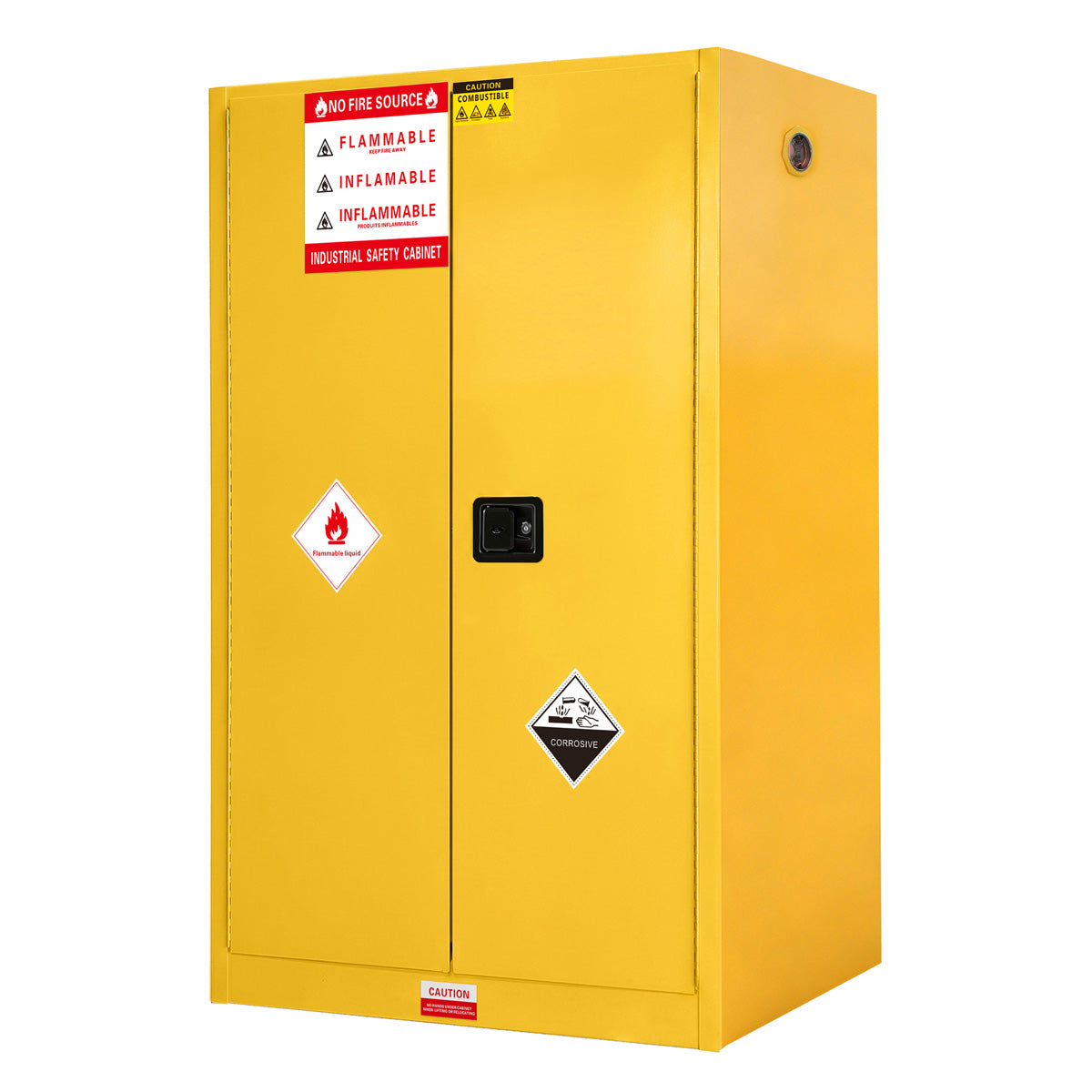45 Gal Flammable Safety Cabinet, 43"Wx18"Dx65"H