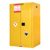 45 Gal Flammable Safety Cabinet, 43"Wx18"Dx65"H