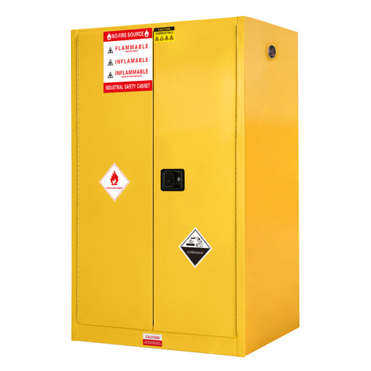 45 Gal Flammable Safety Cabinet, 43"Wx18"Dx65"H