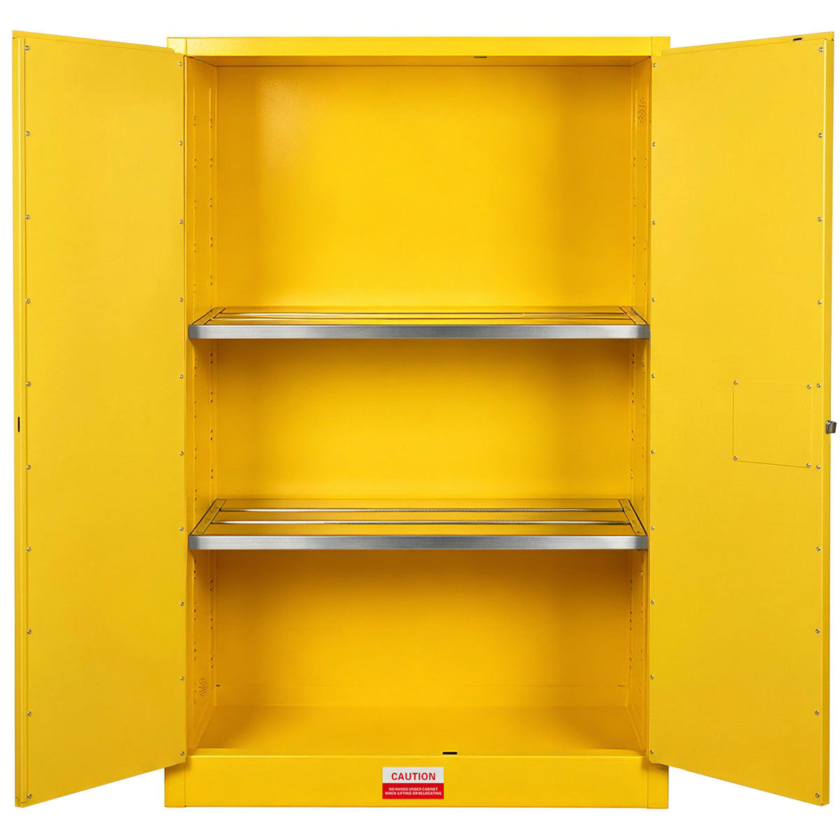 45 Gal Flammable Safety Cabinet, 43"Wx18"Dx65"H