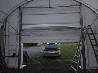 Front Panel with Winch Door for W20' Container Shelter