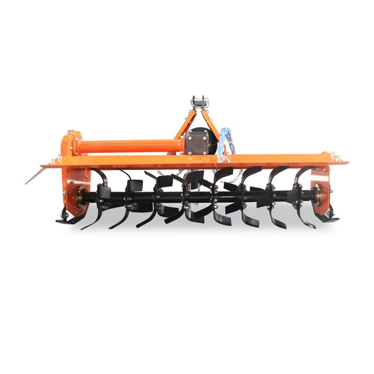 53" 3-Point Rotary Tiller for 20-30HP Tractor, Cat. 1 Hookup