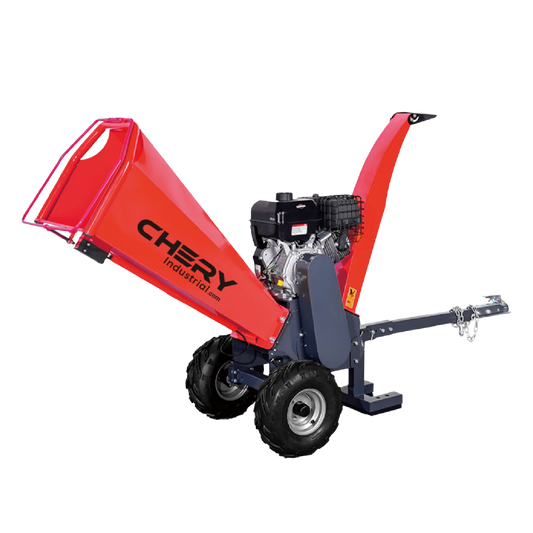 5" 15HP 420cc Wood Chipper Shredder#color_red