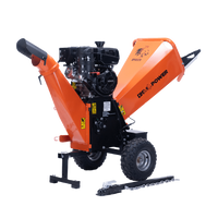 5" 9.5HP 277cc Kinetic Drum Chipper