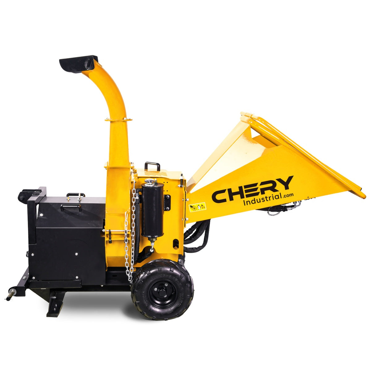 5" PTO Wood Shredder Chipper Machines#color_yellow