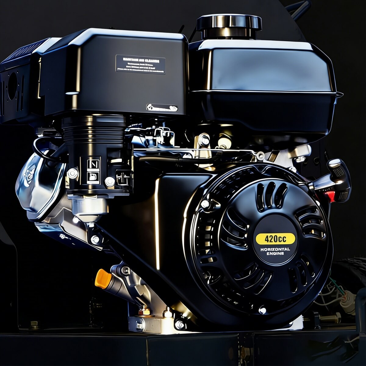 5" 15 HP 420cc Gas Powered Wood Chipper