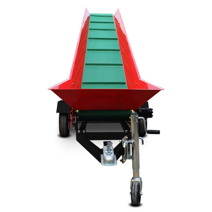 6.5HP Firewood Conveyor Max. 9.8ft Lift Height with B&S Engine and 19.7" PVC Belt