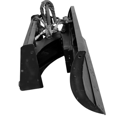 6-Way Angle-Tilt Snow Plow for Skid Steer