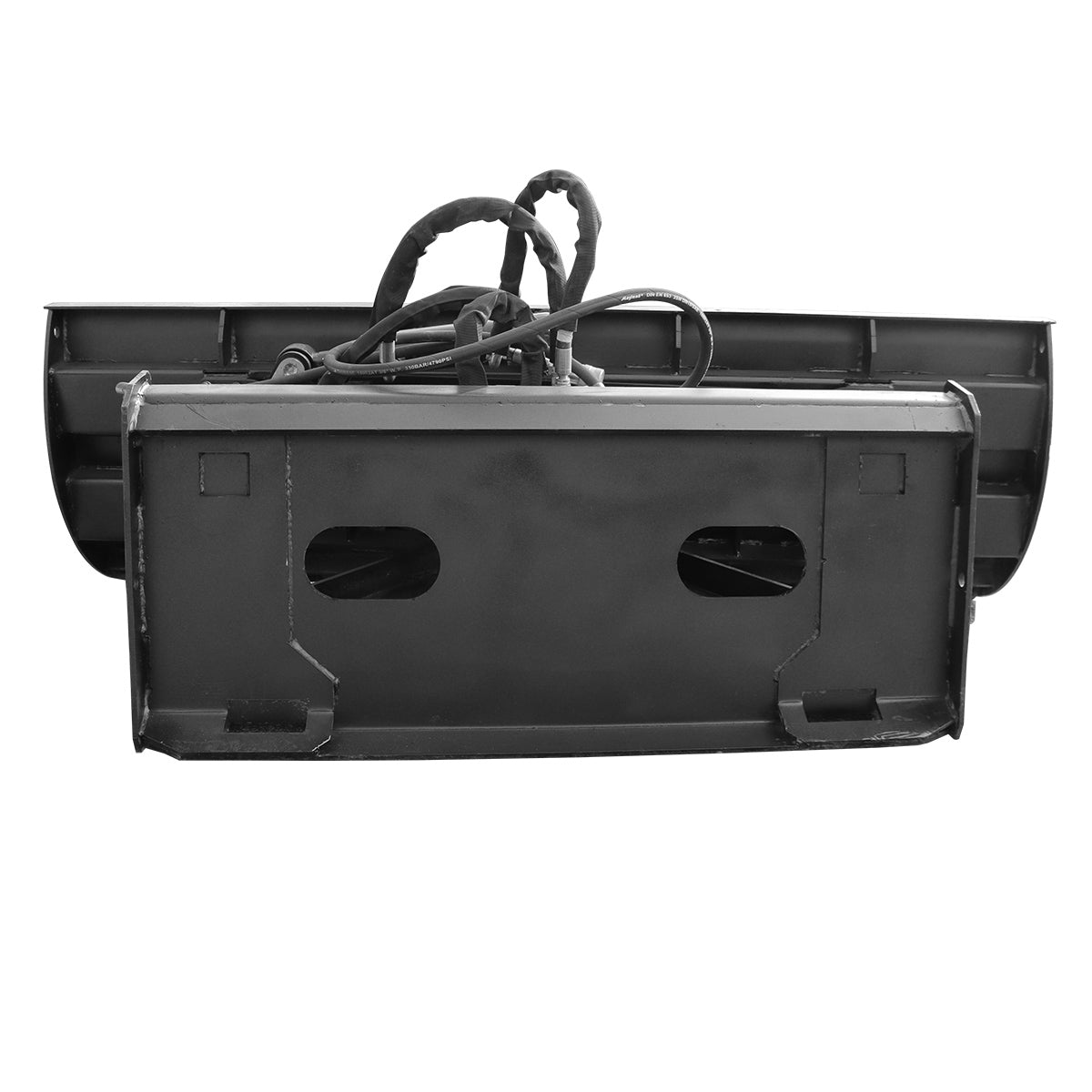 6-Way Angle-Tilt Snow Plow for Skid Steer
