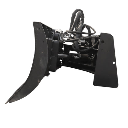 6-Way Angle-Tilt Snow Plow for Skid Steer