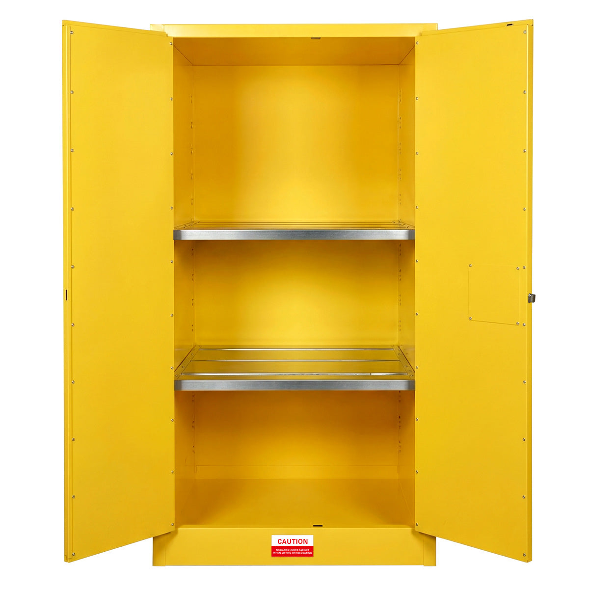 60 Gal Flammable Safety Cabinet, 34"Wx34"Dx65"H