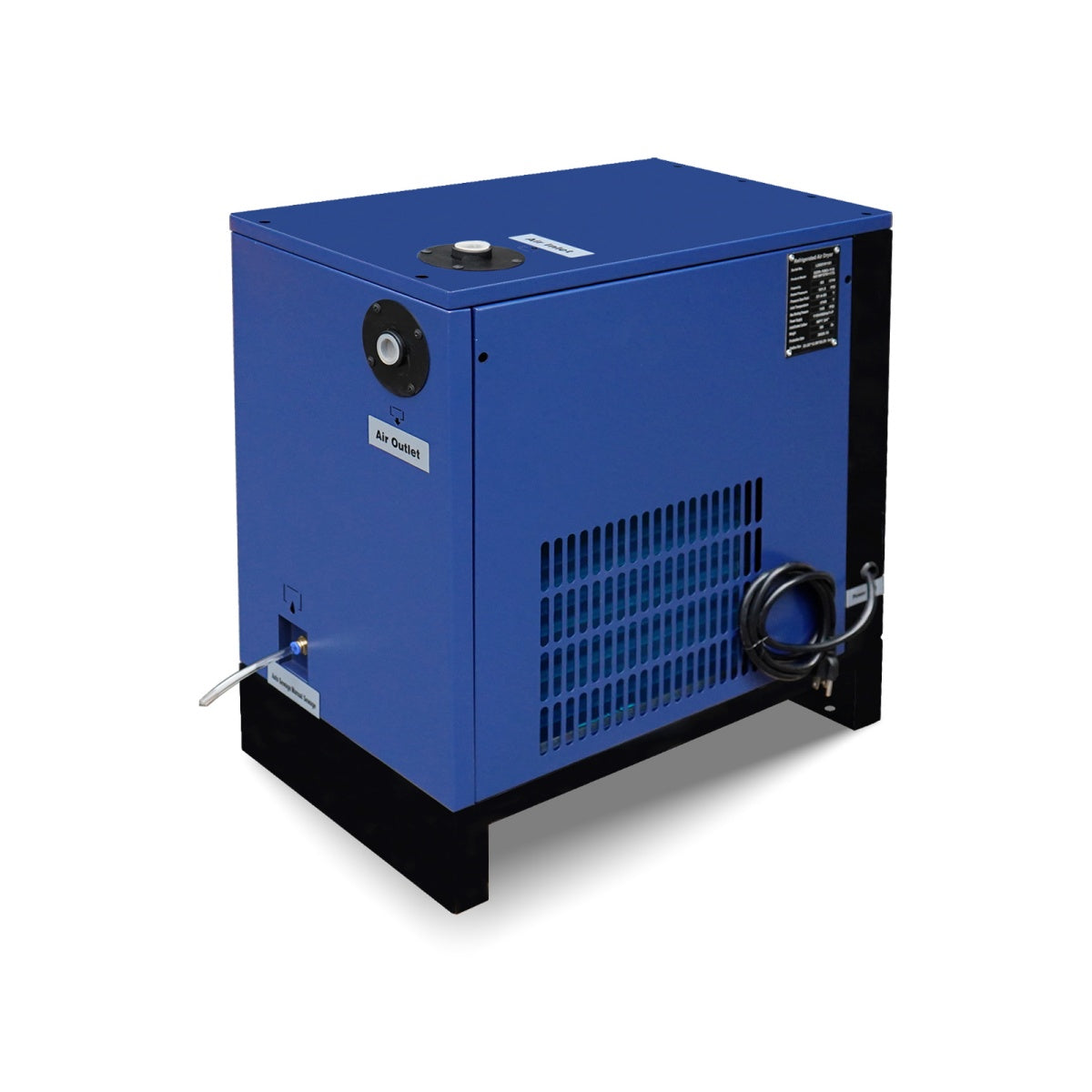 63CFM Refrigerated Air Dryer for 10HP & 15HP Compressors