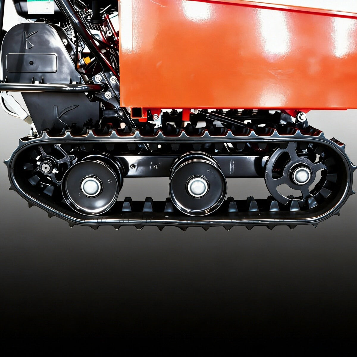 660lbs Capacity 6.5HP Gas Powered Track Barrow