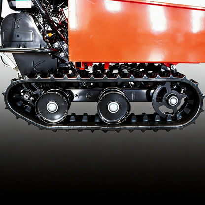 660lbs Capacity 6.5HP Gas Powered Track Barrow